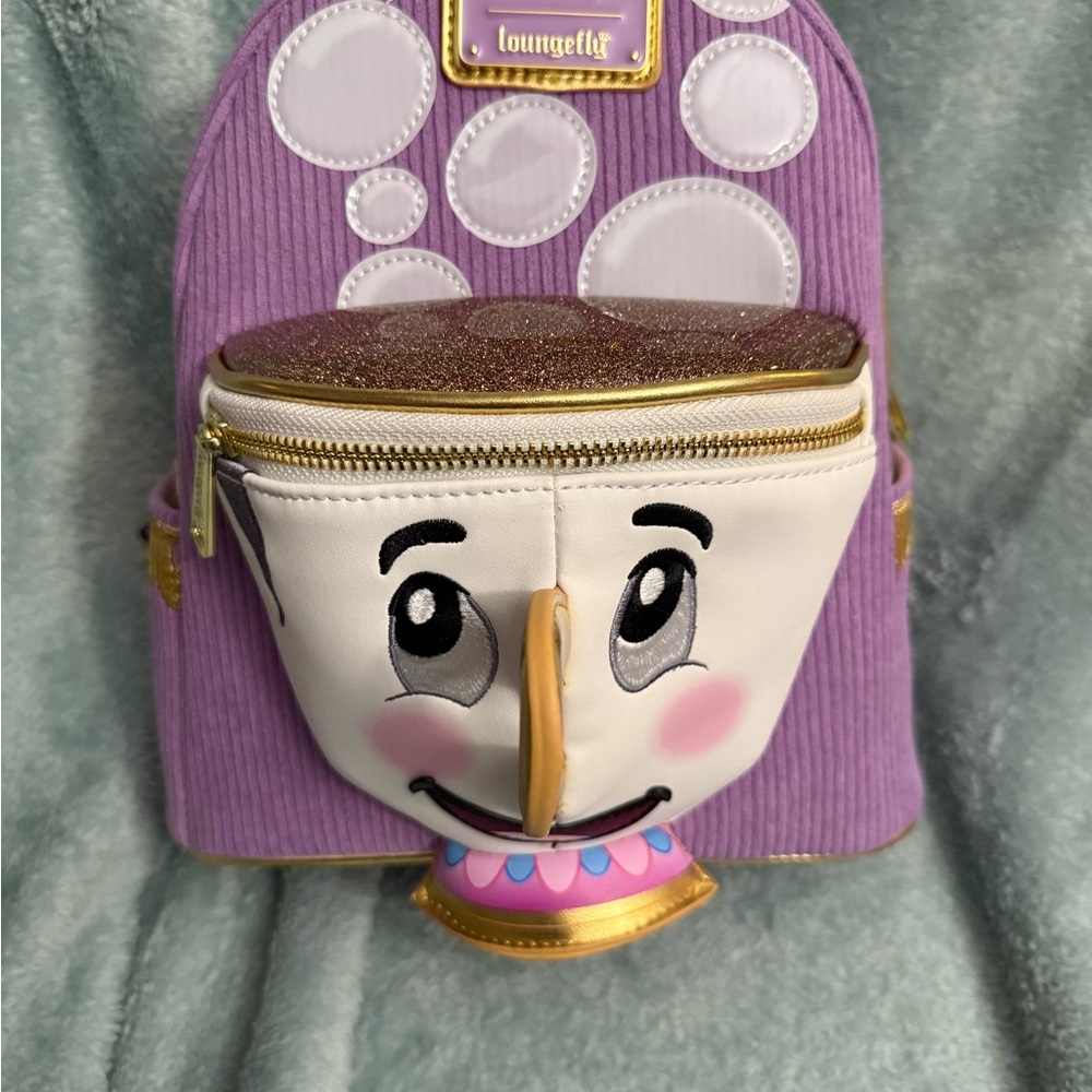Disney Beauty and the Beast Chip Mini Backpack NWT